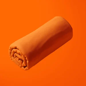 Alternative view of Softshell Fleece Stoff Farbe: ORANGE