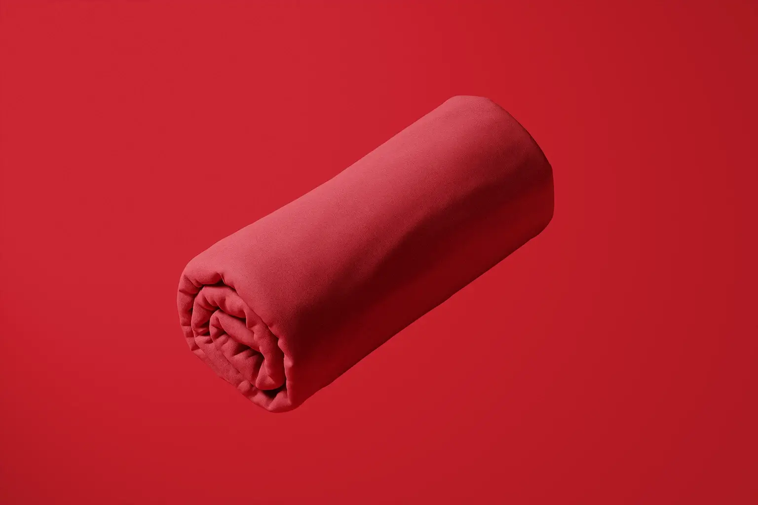 Softshell Fleece Stoff Farbe: ROT