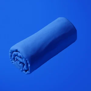Softshell Fleece Stoff Farbe: EISVOGELBLAU