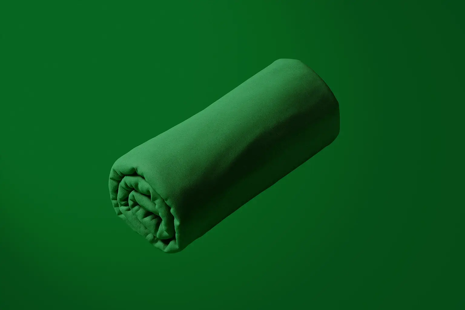 Softshell Fleece Stoff Farbe: FARNGRÜN