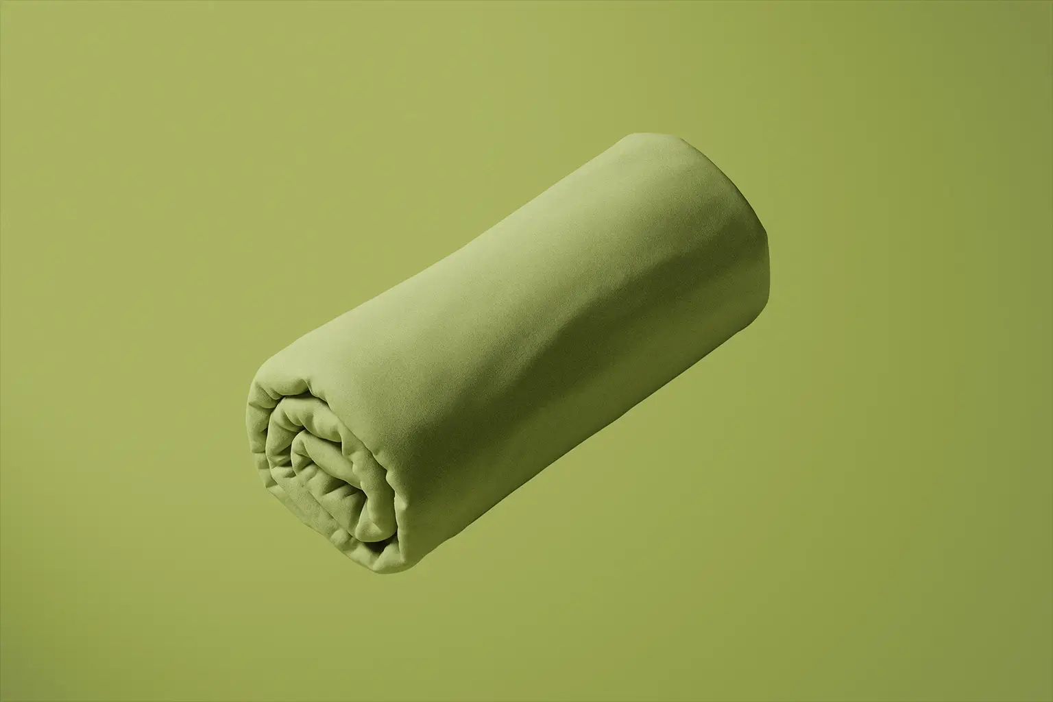 Softshell Fleece Stoff Farbe: LIME