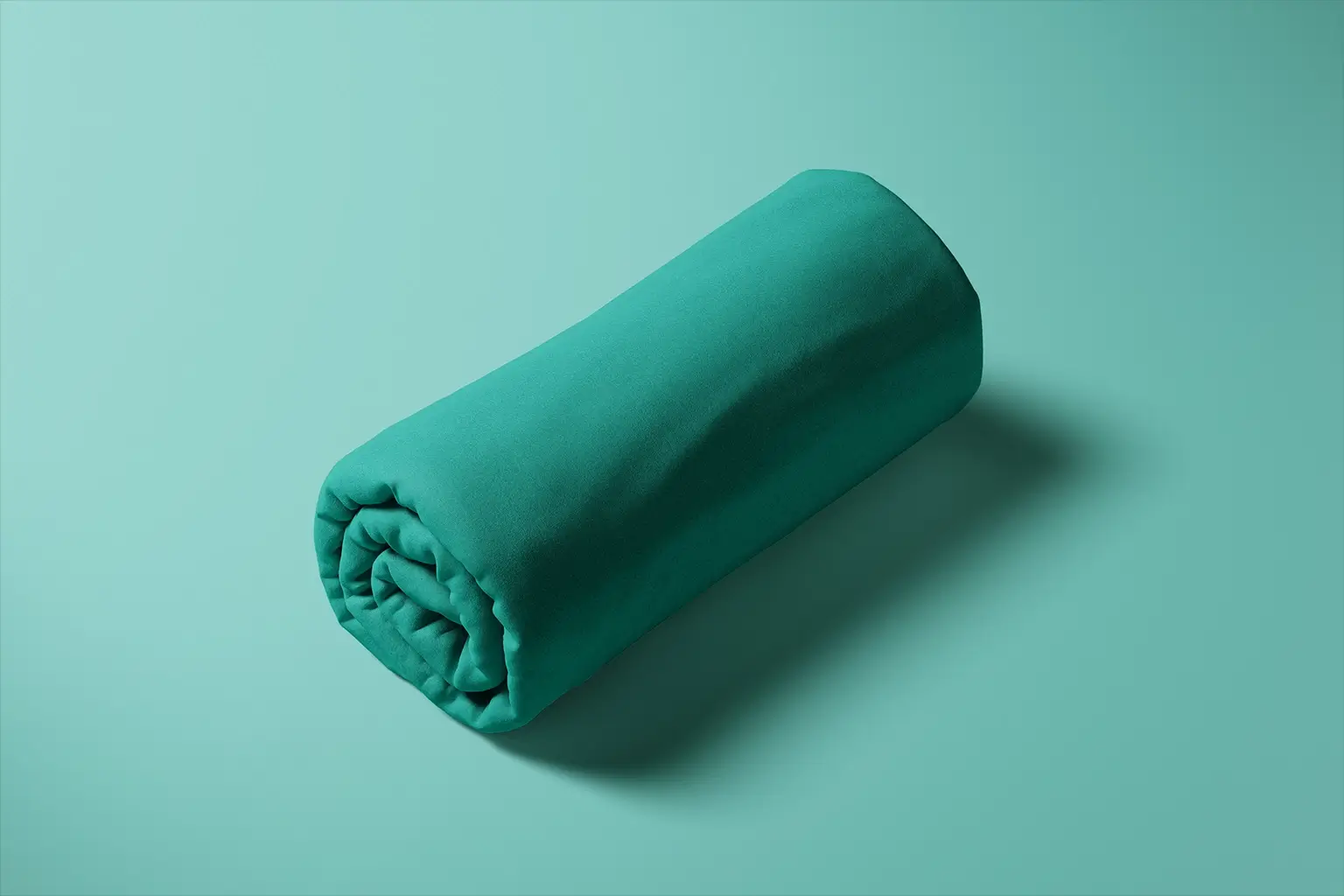 Softshell Fleece Stoff Farbe: ATOLLBLAU