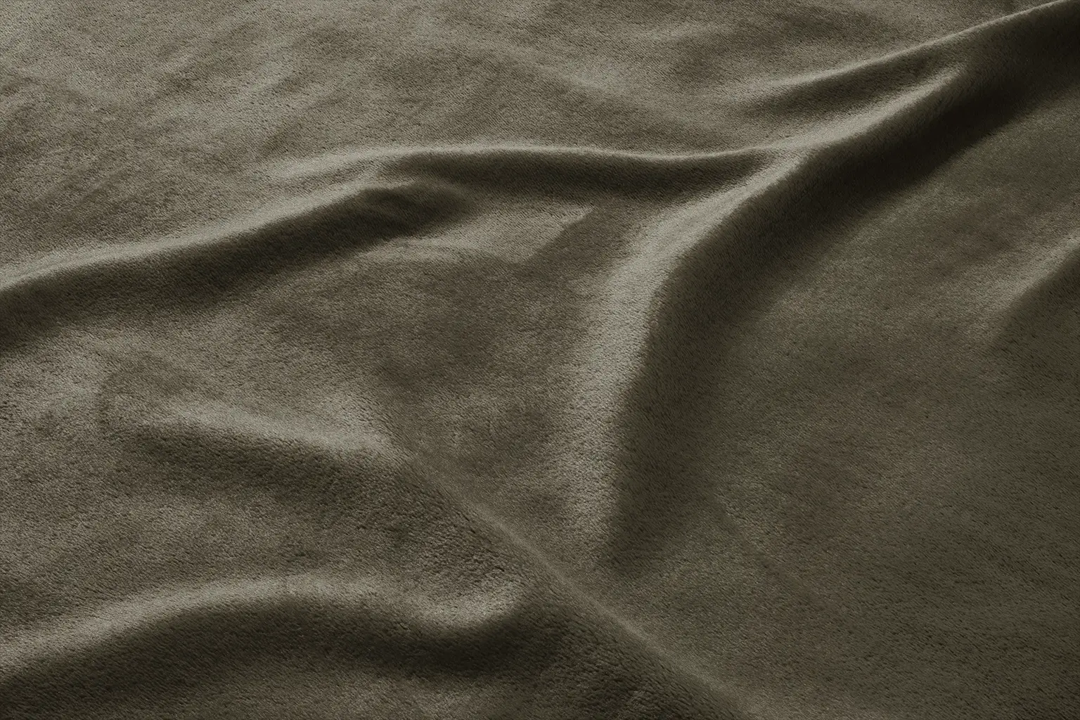 Micropolar Fleece Stoff Farbe: Waldpfad, 240g/m2, Antipilling