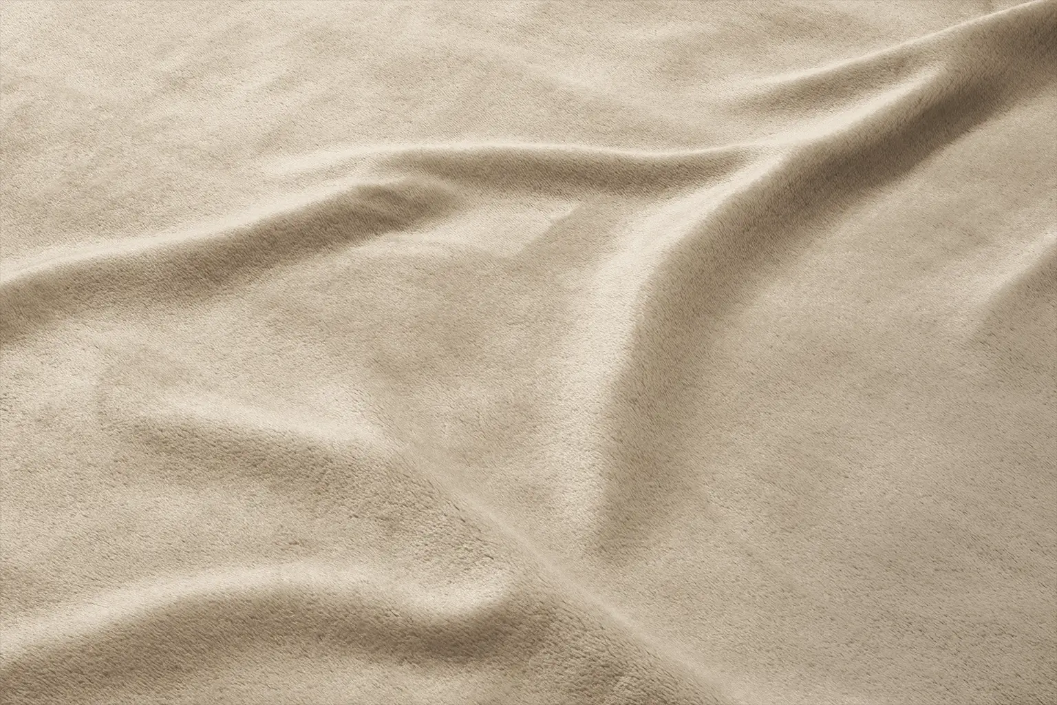 Micropolar Fleece Stoff Farbe: SANDCREME, 240g/m2, Antipilling