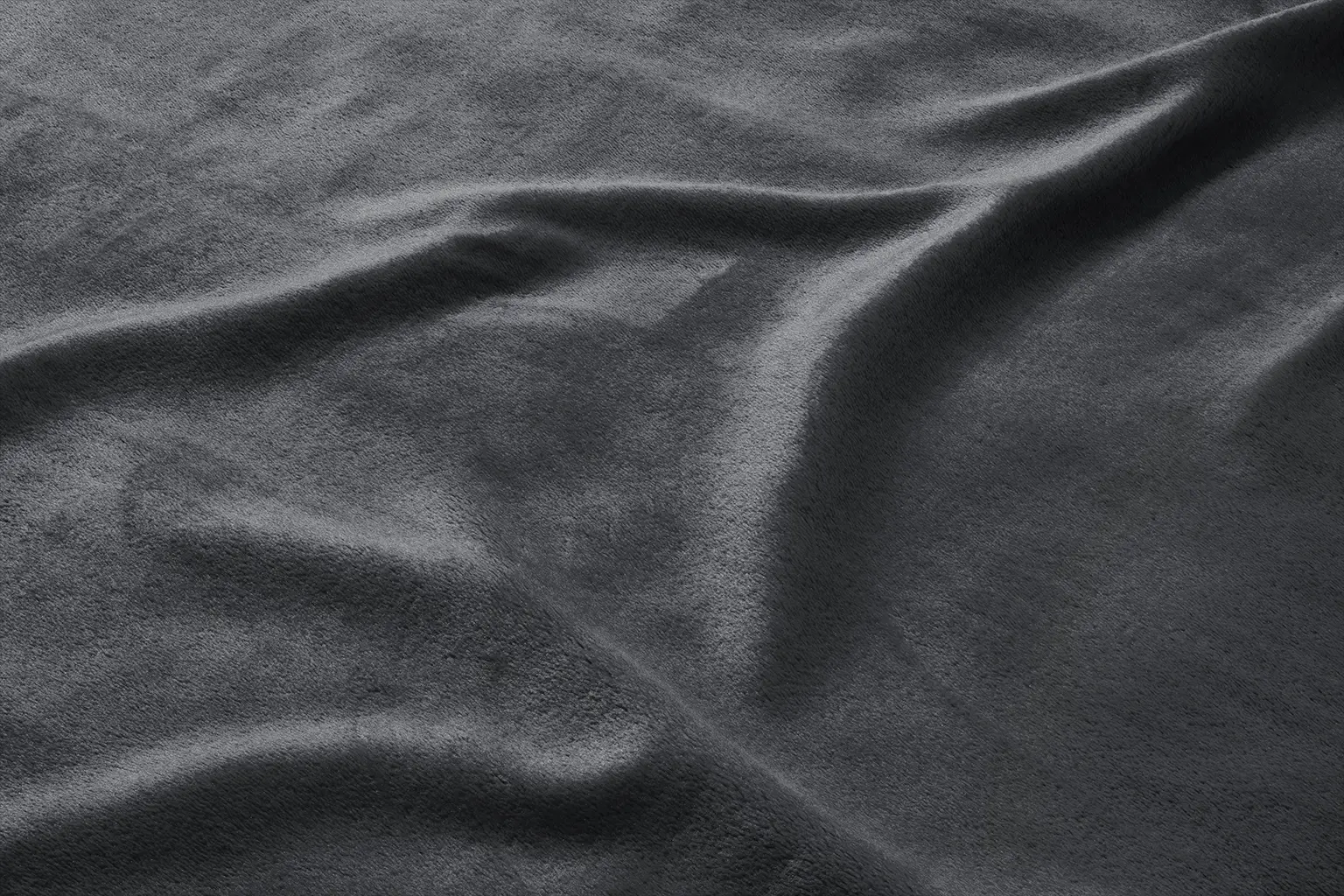 Micropolar Fleece Stoff Farbe: BASALTGRAU, 240g/m2, Antipilling